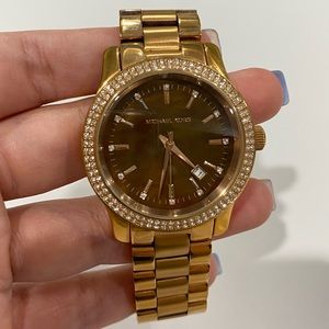 Beautiful Gold Michael Kors Women’s Watch * Used*